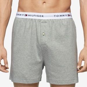 Tommy Hilfiger gray athletic knit boxers